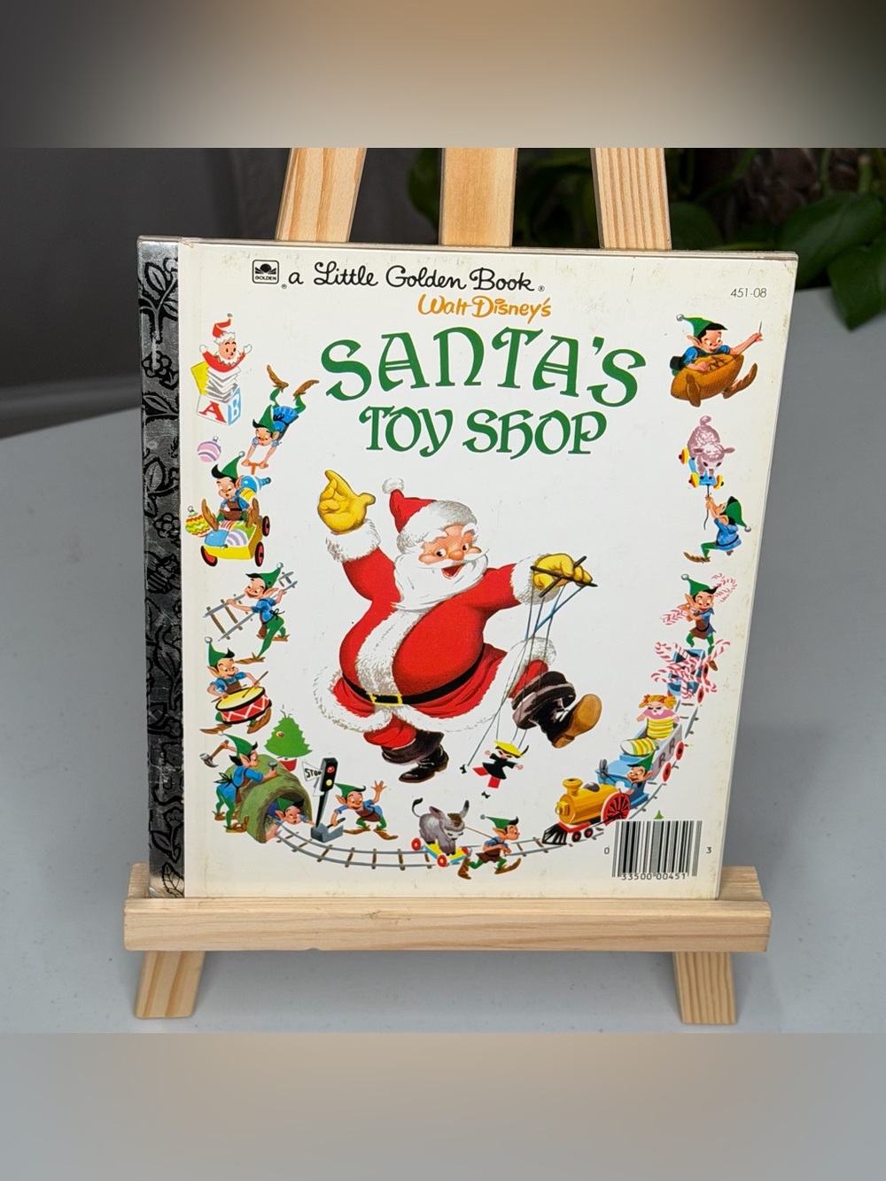 Little Golden Books - Santa's Toy Shop by Disney